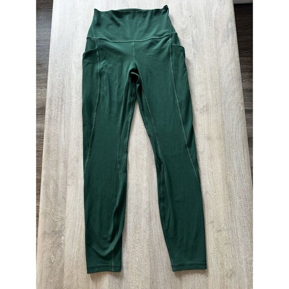Lululemon Align High-Rise Pant with Pockets 25" Everglade Green Size 4 - Picture 3 of 6